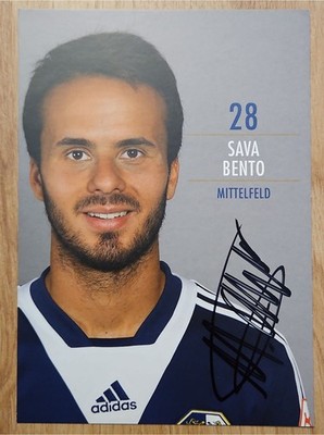   Sava Bento   FC Luzern   Autogrammkarte 2014/2015  
