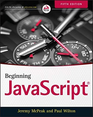 BEGINNING JAVASCRIPT By Jeremy Mcpeak **Mint Condition**