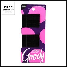Hair Pins 48 Count Black 2 Inch Slideproof Grip Ouchless Comfort Tips All Hair