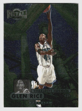 1997-98 Metal Universe Championship #73 Glen Rice ~ Charlotte Hornets