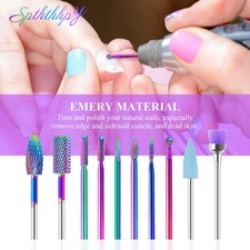 Manicure Grinding Head Set 10pcs Multi-functional Polishing Grinding Head