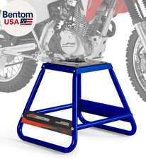 Dirt Bike Stand,Universal Detachable Powder Coated anti Slip off Road Steel MX H