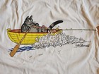 B Kliban Cats  Vintage Hawai'i T-shirt  Waterskiing Cat Case/Lolo Beer  Men's XL — photo 4