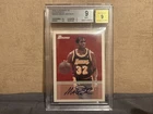 Magic Johnson auto BGS 9 Mint Bowman 48 autograph Beckett Grading Service 09-10