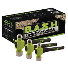 Wilton 11110 B.A.S.H 3-Piece Ball Pein Hammer Kit