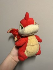 Neopets Red Scorchio Dragon Plush With Tag - 2002 Limited Edition