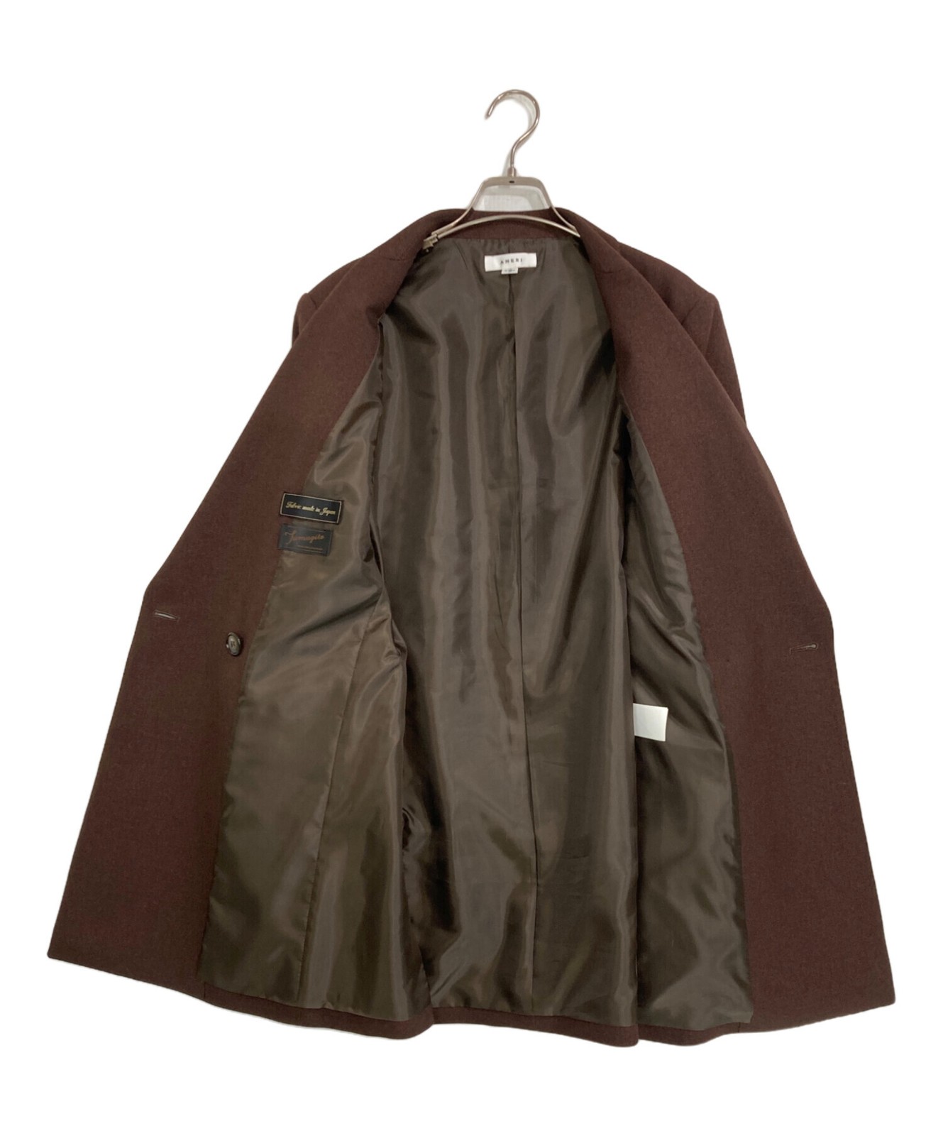 Ameri Classic Minimal Warm Tailored Jacket/ Brown… - image 3