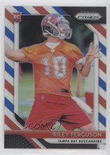 2018 Panini Prizm Rookie Red White & Blue Prizm Riley Ferguson #297 0f3y