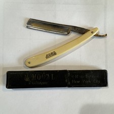 Antique Mitchell Mogal Romo Solingen Razor w/ Original Box, Germany, 1920s