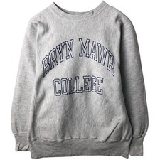 Used 90'S Champion Reverse Weave Embroidered Tag College Sweatshirt Men's Si...