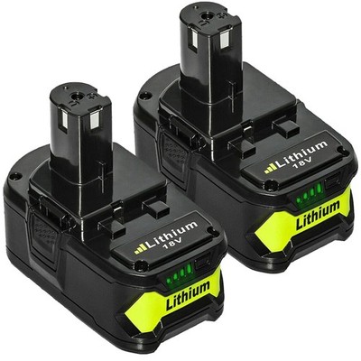 2X 8,0AH 18V Li-ion Akku Für RYOBI One+ Plus P102 P105 P107 P108 BPL1820 BPL1815