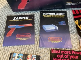 Nintendo Entertainment System NES Action Set Empty BOX ONLY NO CONSOLE Or Games