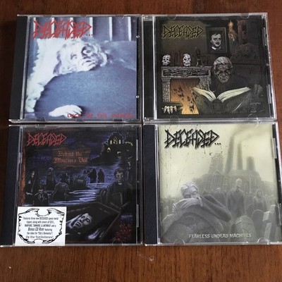 Deceased 4x CD Lot Death Metal Relapse First Pressing