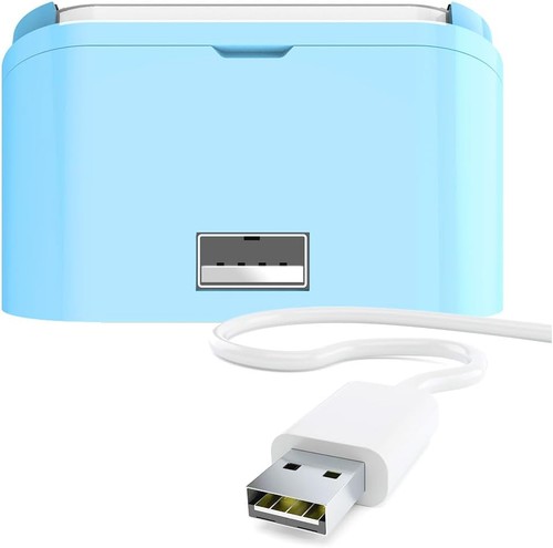 Dock Compatible avec Lecteur Carré 2ème Génération, pour 2ème Bleu - Photo 4/9