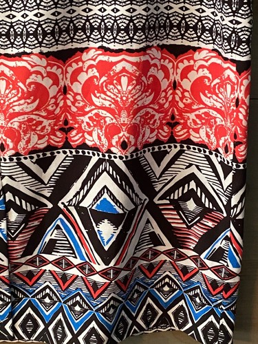 Mario Serrani Italy Dress Womens size 12 Sleeveless Boho Midi Patchwork NWT - Picture 14 of 17