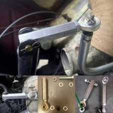 Attacco ingranaggio snodato rosa per Citroen 2cv Dyane Ami acadiane