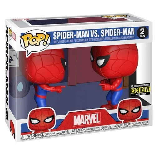 Funko Pop! Marvel: Spider-man vs. Spider-man 2-pack (EE Excl.) Vinyl Figure