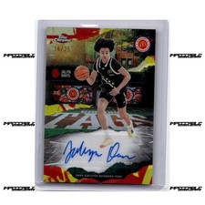 2025 Topps Chrome McDonald's A/A - Tie-Dye #WT-JD Jaliya Davis Rookie Auto /25