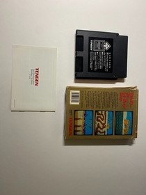 Road Runner CIB Complete in Box NES Nintendo video game cartridge