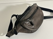 Vintage Full Grain Leather Fanny Pack - Adjustable Strap