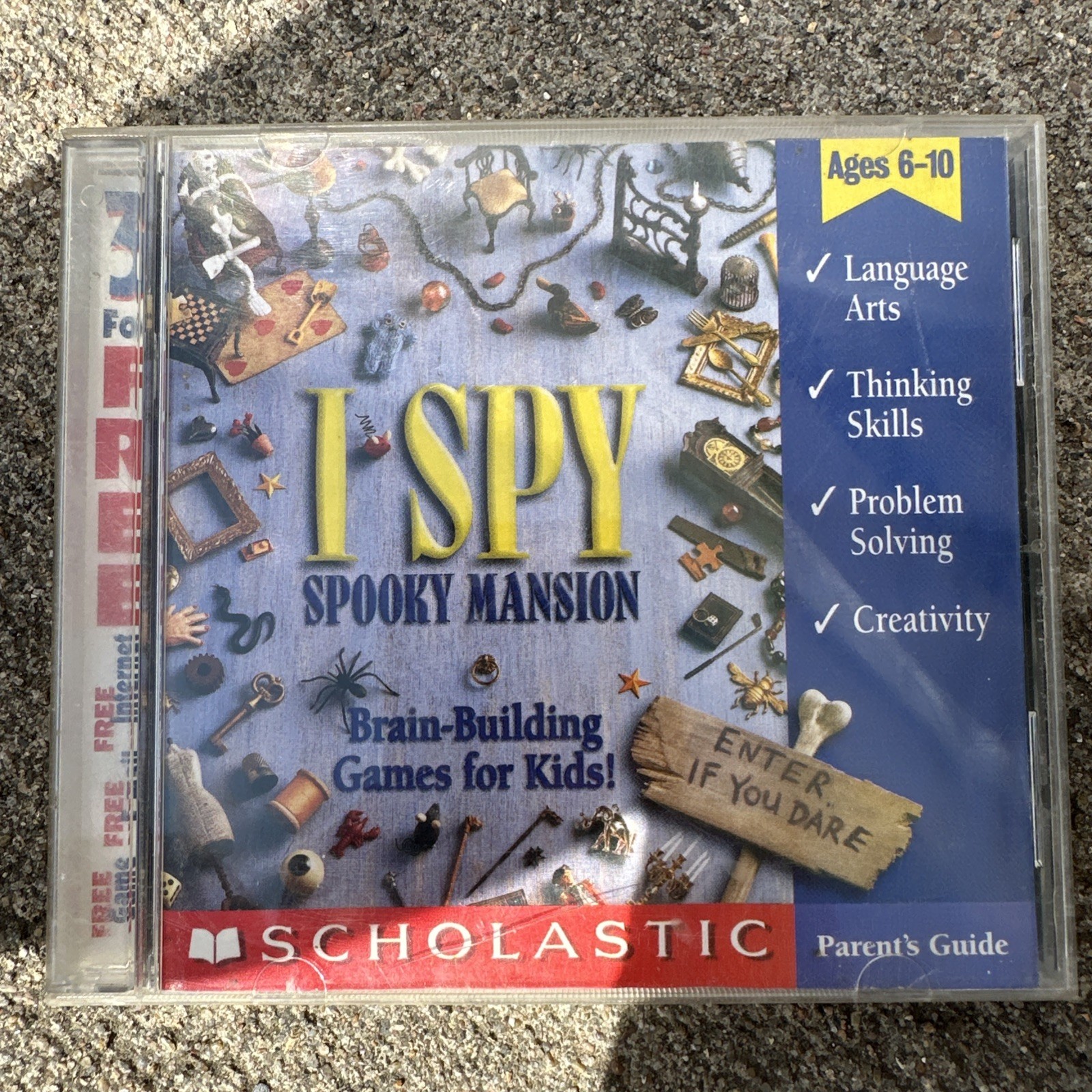 I Spy Spooky Mansion PC Game (CD-ROM, 1999)