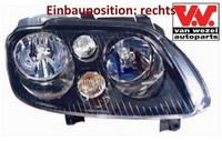 VAN Wezel 5856964 Hauptscheinwerfer Rechts Scheinwerfer Frontscheinwerfer