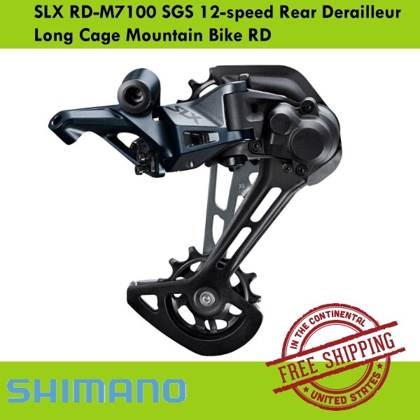 Shimano SLX RD-M7100 12-Speed Rear Derailleur – Mountain Bike Derailleur For 1x12 Drivetrains - View #7