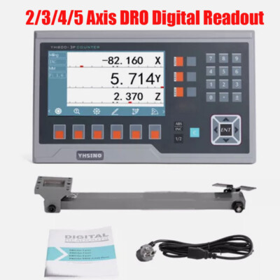 YHSINO BIG LCD DRO 2 Axis 3 Axis YH800-2P YH800-3P 7'' Digital Readout Screen