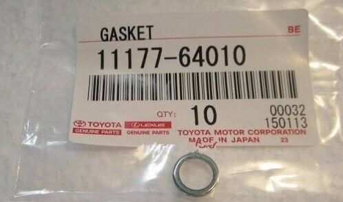 Genuine Toyota Gasket Injection Nozzle Seat 11177-64010 x10 Genuine Toyota Gasket Injection Nozzle Seat 11177-64010 x10