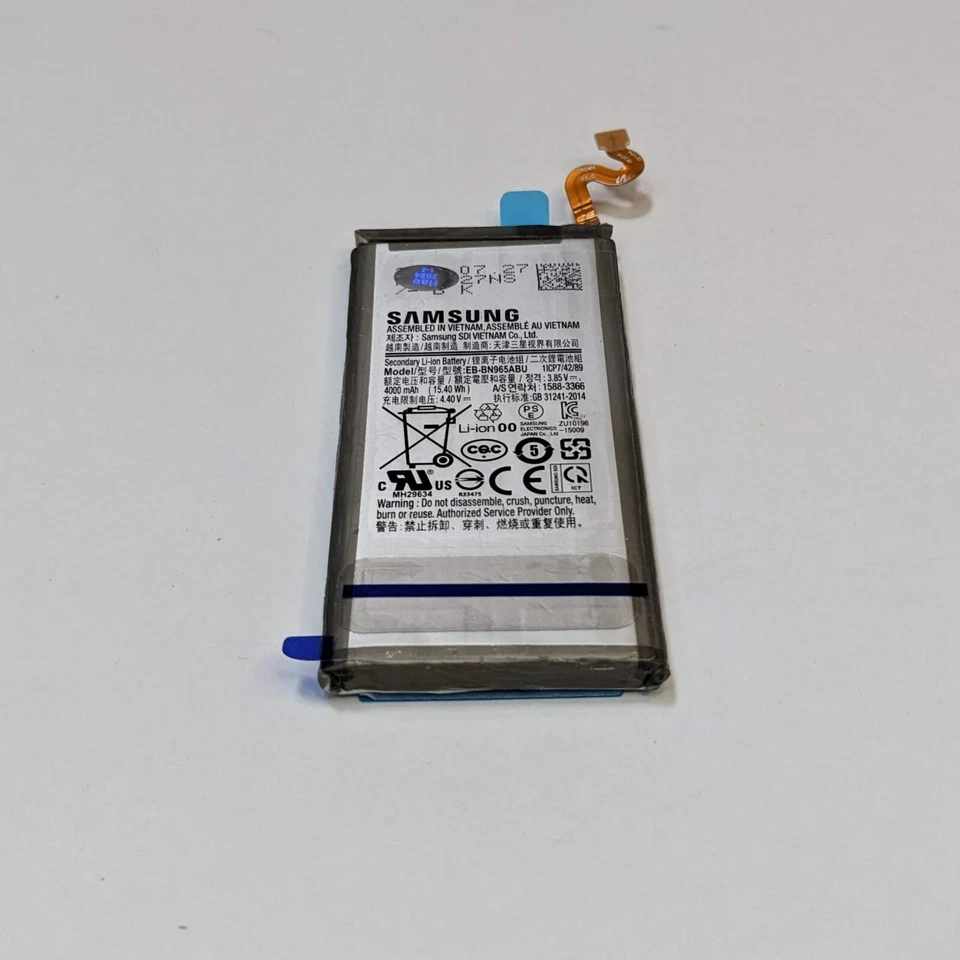 Batería GENUINA SAMSUNG Note 9 EB-BN965ABU 4000mAh Buena Calidad - Local Foto 3 de 4