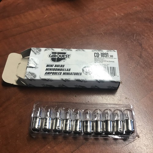 New 10x Carquest Light Bulb fit 19641989 Pontiac T1000 Firebird,Grand