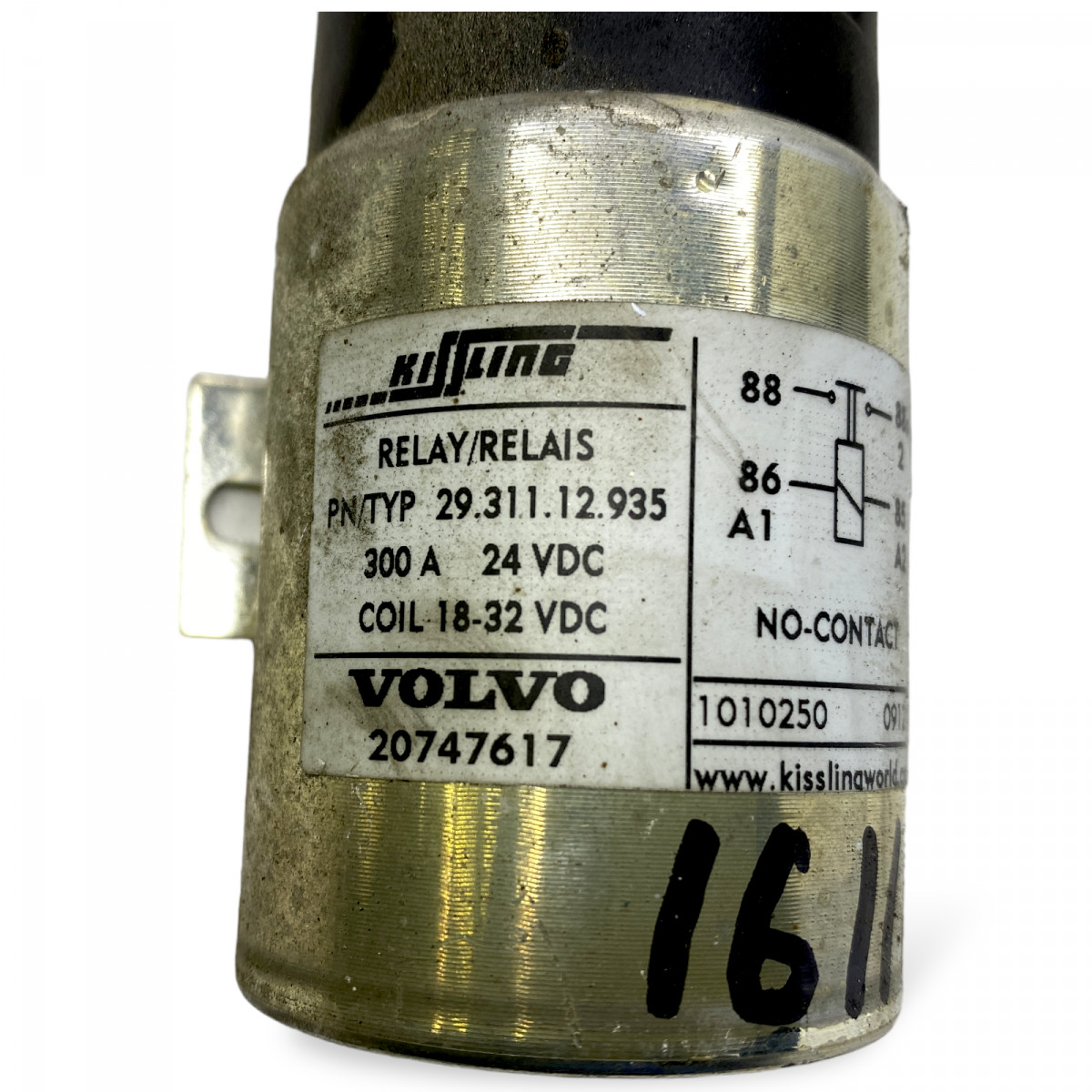 KISSLING 20747617 Battery Main Switch 24V 300A For VOLVO B12 B5LH 