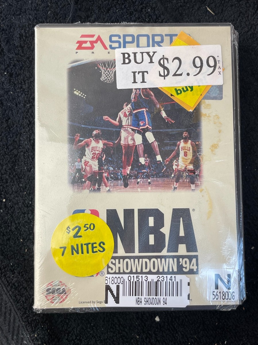 ＳＦＣ「EA SPORTS NBAプロバスケットボール '94」Ａ４サイズチラシ NBAプロバスケットボール'94』1994年／メガドライブ - レトロ