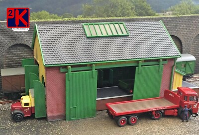 Gaugemaster - GM482 Fordhampton Goods Schuppen Set - 00 Anzeige Plastik Set T48