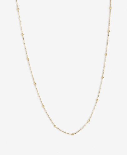 MICHEAL HILL 45cm (18") 2mm-2.5mm Width Adjustable Necklace in 10kt Yellow Gold - Picture 4 of 6