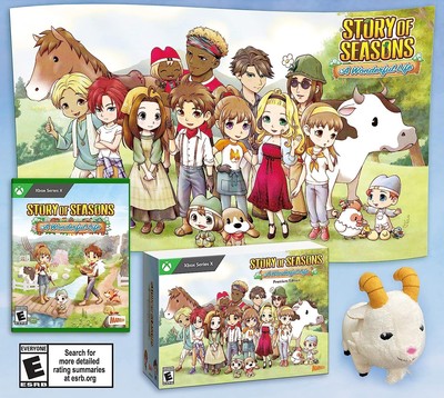 STORY OF SEASONS A WONDERFUL LIFE PREMIUM EDITION - Xbox Series X, Brand New