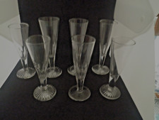 flutes a champagne en cristal XIXéme"st louis"