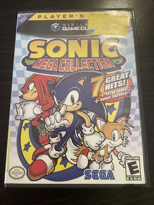 Sonic Mega Collection (Nintendo GameCube GCN, 2002) PREOWNED