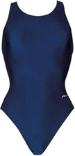Dolfin Performance Women's One Piece Swimsuit, Navy, Size 30, NWT