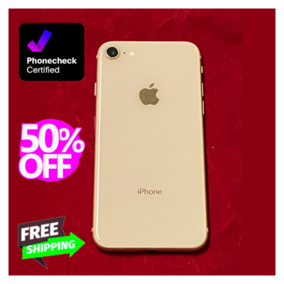 Apple iPhone 8 Unlocked - 64GB/128GB/256GB - Gold, Space Gray (Verizon, AT&T)