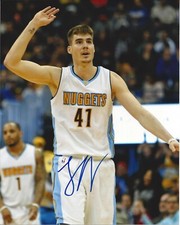 Juan Hernangomez Autographed 8x10 Denver Nuggets Free Shipping B150
