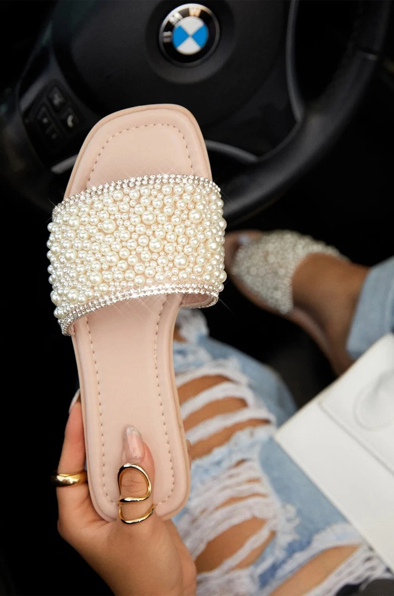 Jeweled jelly sandals sale