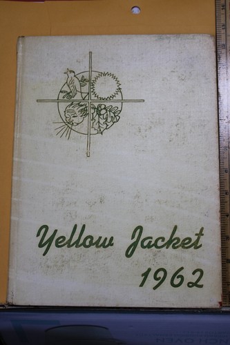 1962 Oxford High School Yellow Jacket Yearbook Annual Alabama