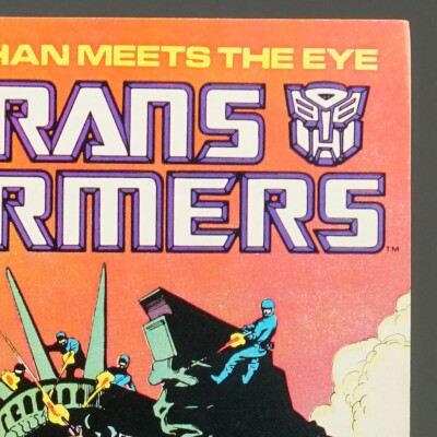 THE TRANSFORMERS #23 Marvel Comics 1986 (CA) Trimpe (W
