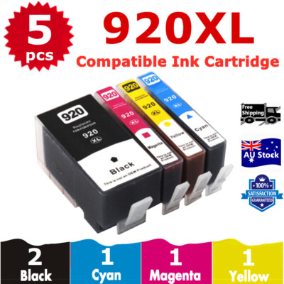 5X 920XL 920 XL Compatible Ink Cartridge For HP Officejet 6500 7000 6500A  7500A | eBay