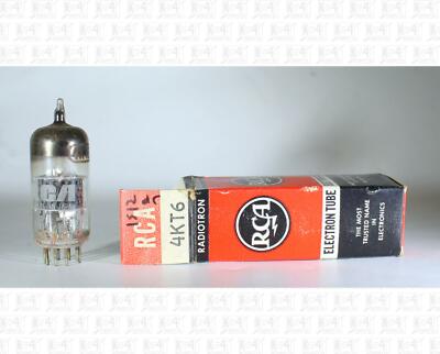 RCA 4KT6 Vacuum Tube Made In Japan NOS +Box