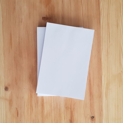 4 x 6 Blank Notepads - 60# opaque paper - 60 sheets per pad (10 pack) - Picture 2 of 3