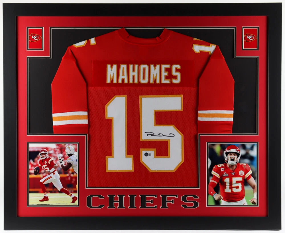 Patrick mahomes signed store jersey ebay