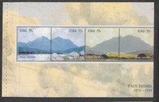 IRELAND PAUL HENRY ART PAINTINGS MIN SHEET MNH 2008