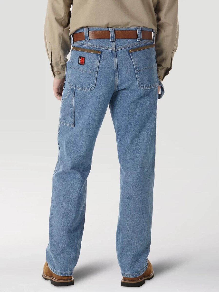 Wrangler Riggs 38X30 Workwear DuraShied Carpenter Jeans 3W001V1